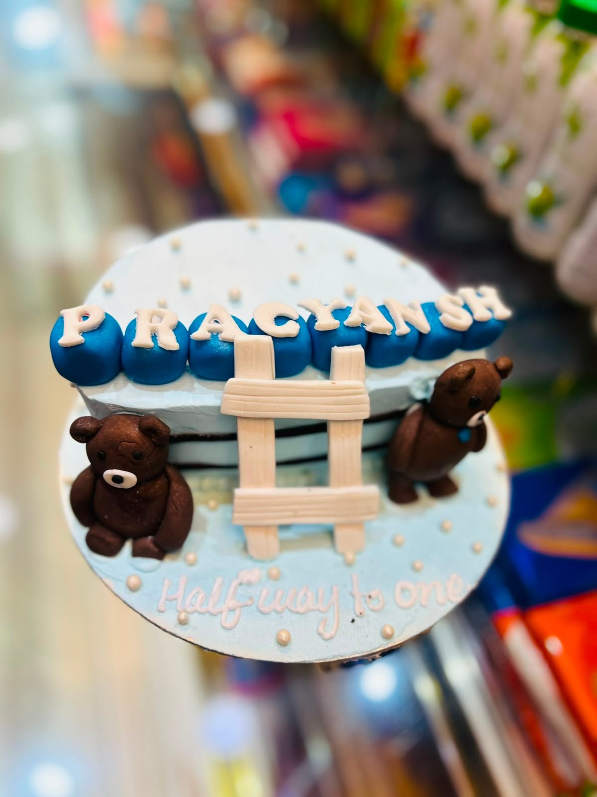 Cute Jungle Birthday Cake - Image 2