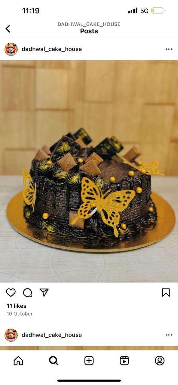 KitKat & Gems Chocolate Cake - Image 2