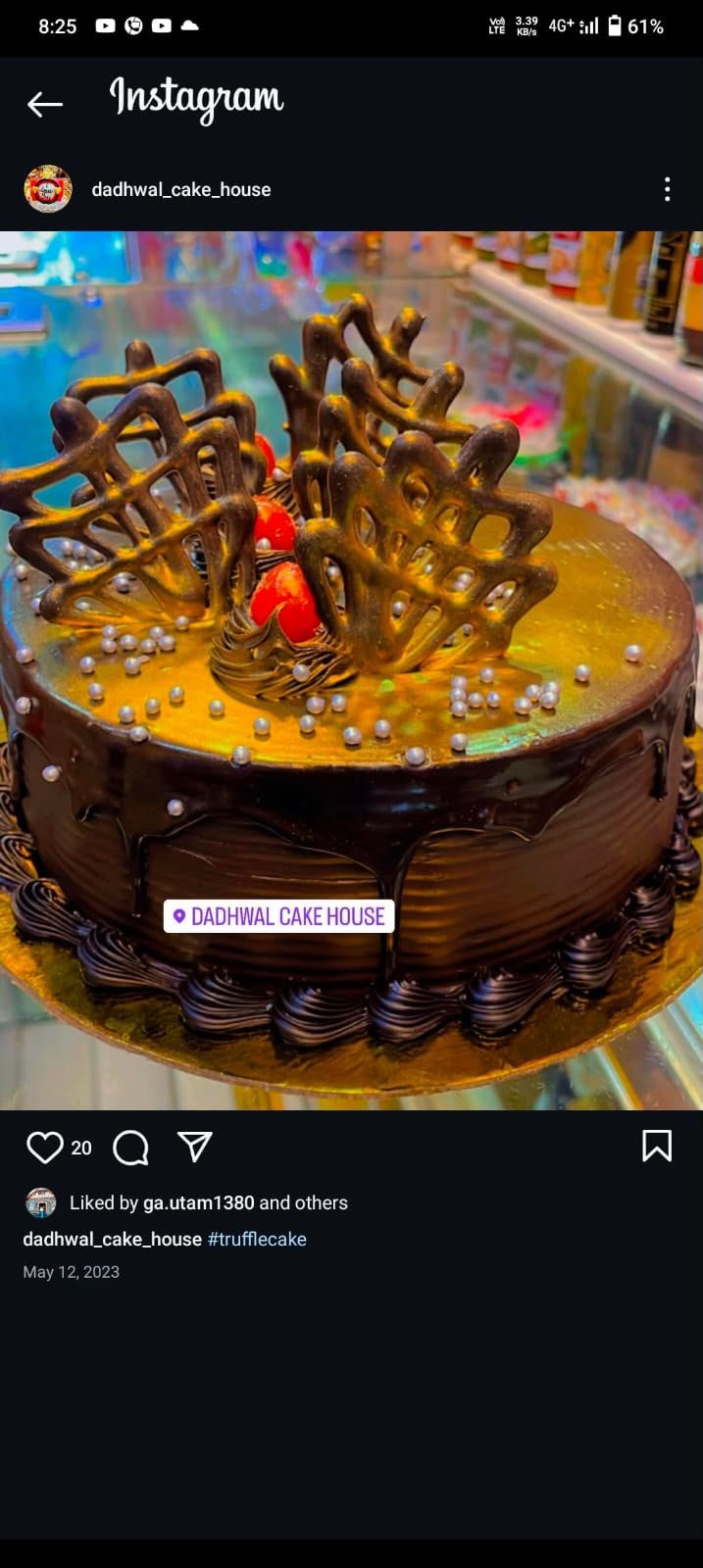 KitKat & Gems Chocolate Cake - Image 3