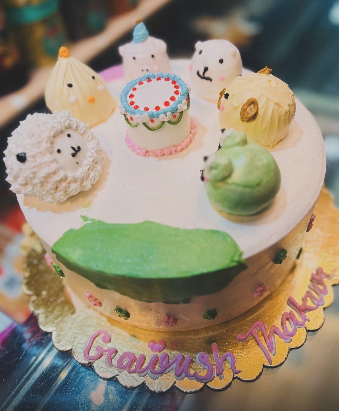 Cute Jungle Birthday Cake - Image 3