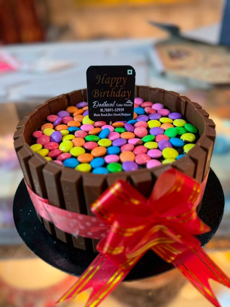 KitKat & Gems Chocolate Cake