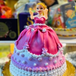 Barbie-Themed Cake