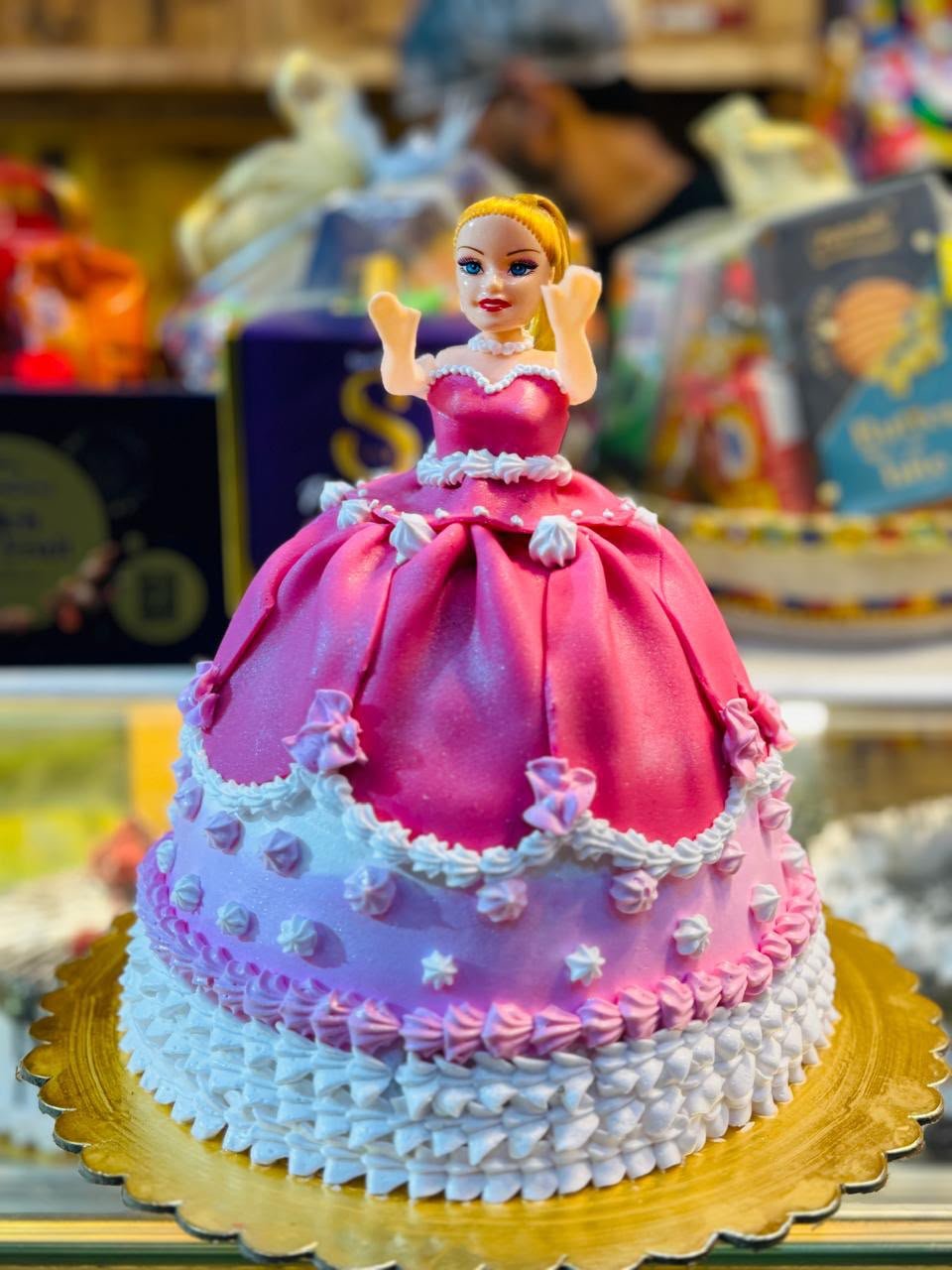 Barbie-Themed Cake