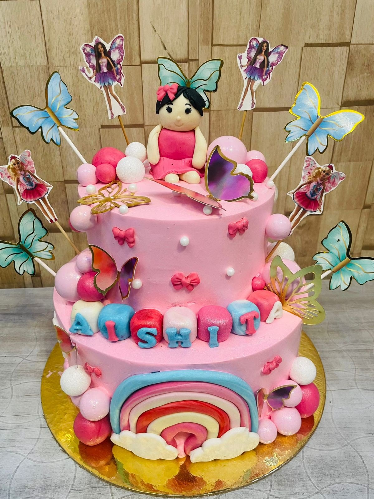 Barbie-Themed Cake - Image 4
